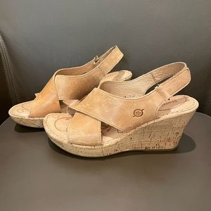Born wedge sandals